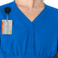Women's Four-Pocket Henley Maternity Top - C14113 - Royal