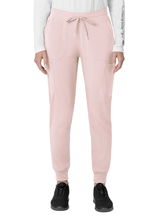 Women's Eight-Pocket Cargo Pant - C53110 - Soft Rose