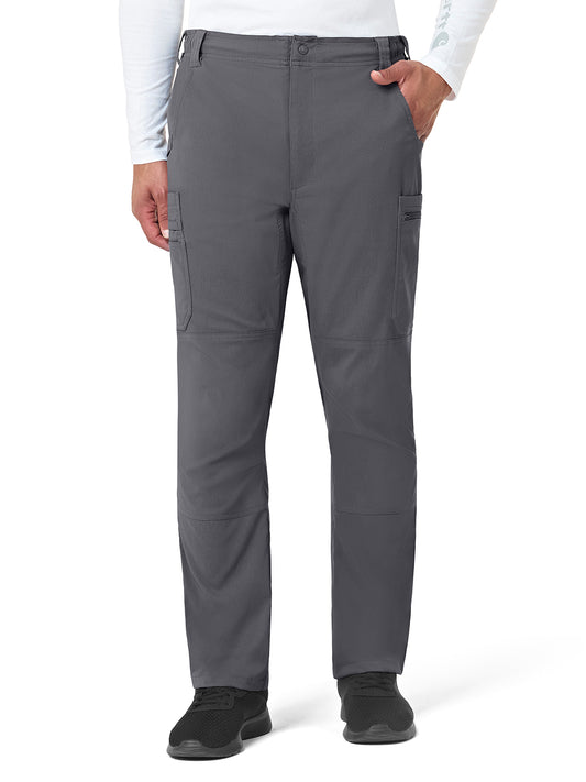 Men's Ten-Pocket Straight Leg Cargo Pant - C55037 - Pewter