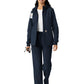 Women's Four-Pocket Bonded Fleece Hoodie - C85023 - Navy