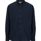 Men's One-Pocket Poplin-Long Sleeve - 1280 - Navy