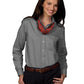 Women's Long Sleeve Easy Care Shirt - 5077 - Black
