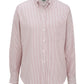Women's Long Sleeve Easy Care Shirt - 5077 - Burgundy Stripe
