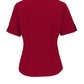 Women's Short Sleeve Lightweight Poplin Shirt - 5245 - Red