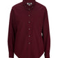 Women's One-Pocket Poplin-Long Sleeve - 5280 - Wine