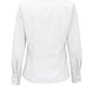 Women's Long Sleeve Lightweight Poplin Shirt - 5295 - White