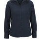 Women's Long Sleeve Lightweight Poplin Shirt - 5295 - Navy