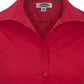 Women's Long Sleeve Lightweight Poplin Shirt - 5295 - Red