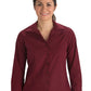 Women's Long Sleeve Lightweight Poplin Shirt - 5295 - Burgundy