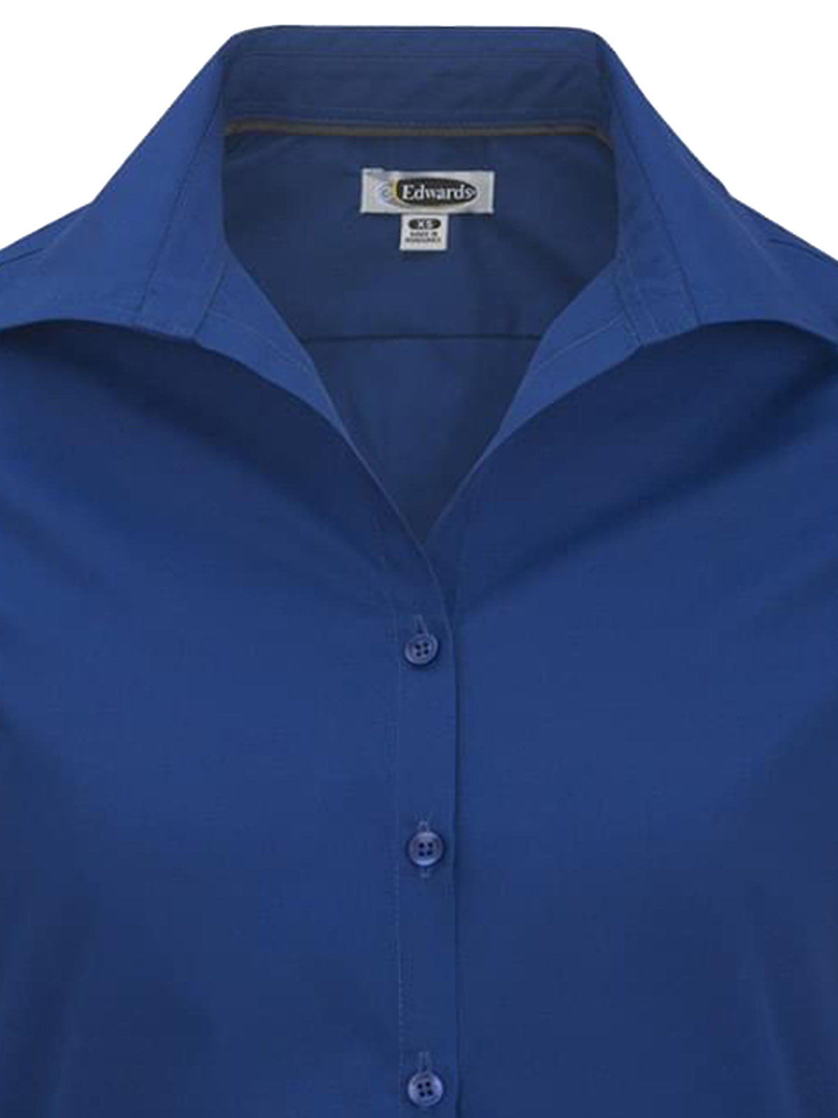 Women's Long Sleeve Lightweight Poplin Shirt - 5295 - Royal