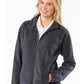 Women's Microfleece Jacket - 6450 - Dark Grey