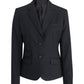 Women's Six Pocket Russel Suit Coat - 6530 - Black Onyx