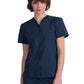 Women's Snap-Front Smock Shirt - 7889 - Vintage Navy