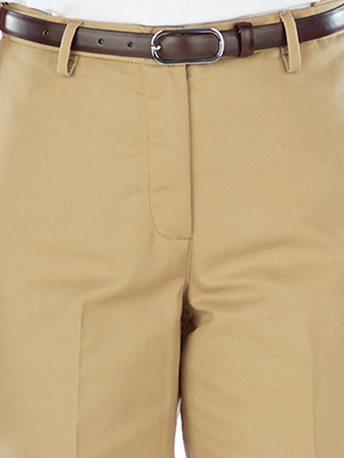 Women's Business Chino Flat Front Pant - 8576 - Khaki
