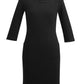 Women's 2-Pocket Sheath Dress - 9935 - Black