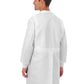 Unisex Three-Pocket 40" Full-Length Lab Coat - 11653 - White