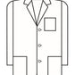 Men's Three-Pocket 30" Consultation Lab Coat - 15103 - White