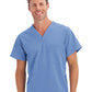 Unisex 1-Pocket V-Neck Top - 2200 - Ceil Blue