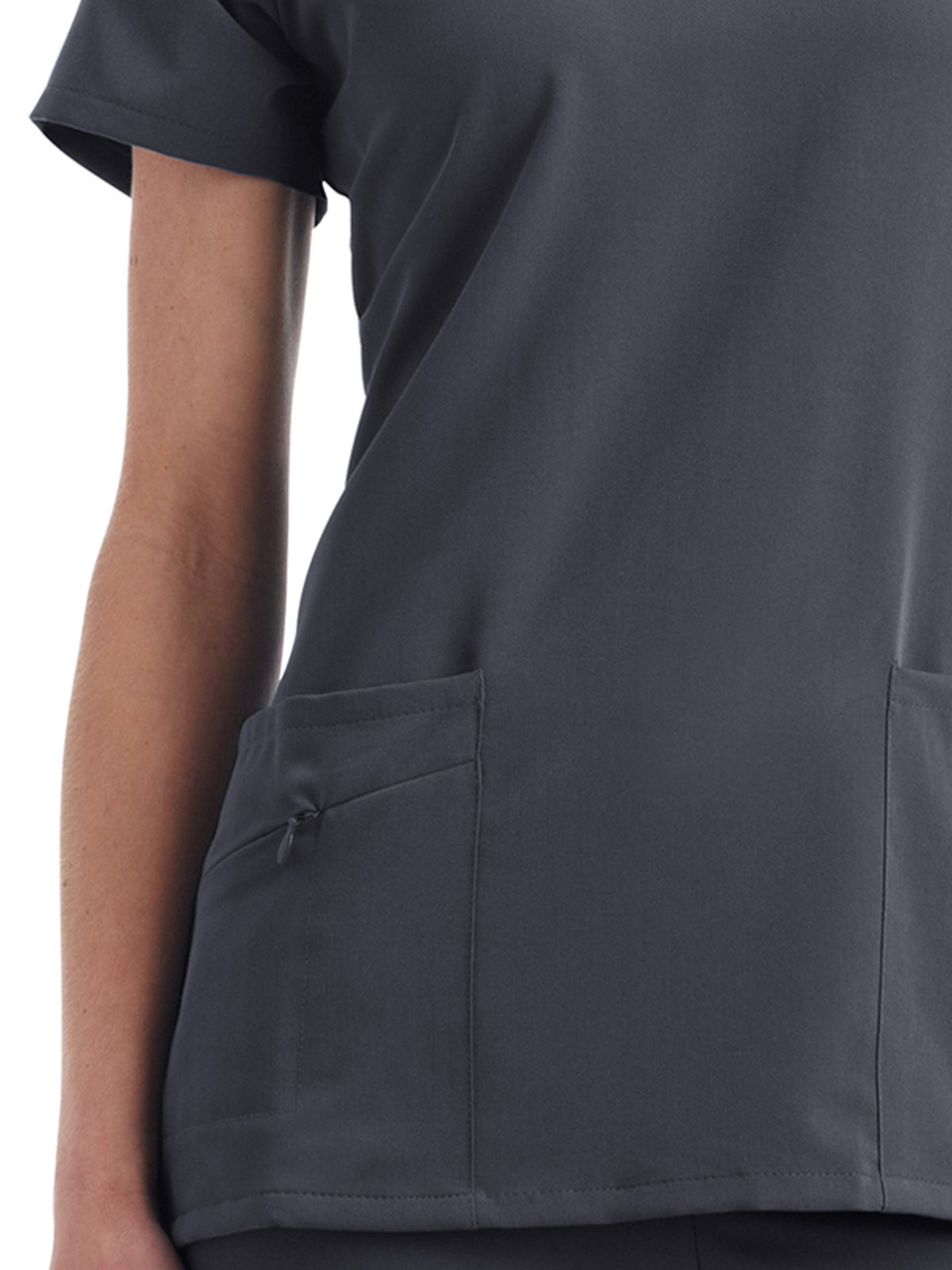 Women's 2-Pocket Top - 2206 - Charcoal