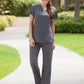 Women's 2-Pocket Top - 2206 - Charcoal