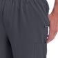 Men's 7-Pocket Full Elastic Pant - 2305 - Charcoal