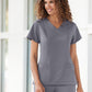 Women's 5-Pocket Mock Wrap Top - 2306 - Pewter