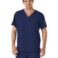 Unisex 4-Pocket V-Neck Top - 2371 - New Navy