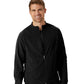 Unisex 3-Pocket Zip Front Jacket - 2477 - Black