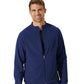 Unisex 3-Pocket Zip Front Jacket - 2477 - New Navy