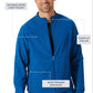 Unisex 3-Pocket Zip Front Jacket - 2477 - Royal Blue