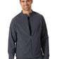 Unisex 3-Pocket Zip Front Jacket - 2477 - Charcoal