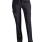 Women's Veronica Drawstring Straight Leg Pant - 004A - DBlack