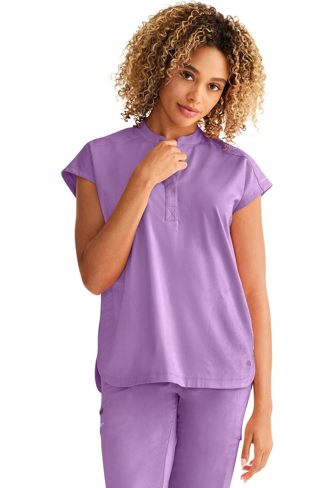 Women's 2-Pocket Journey Relaxed Fit Top - 2152 - Purple Moonstone