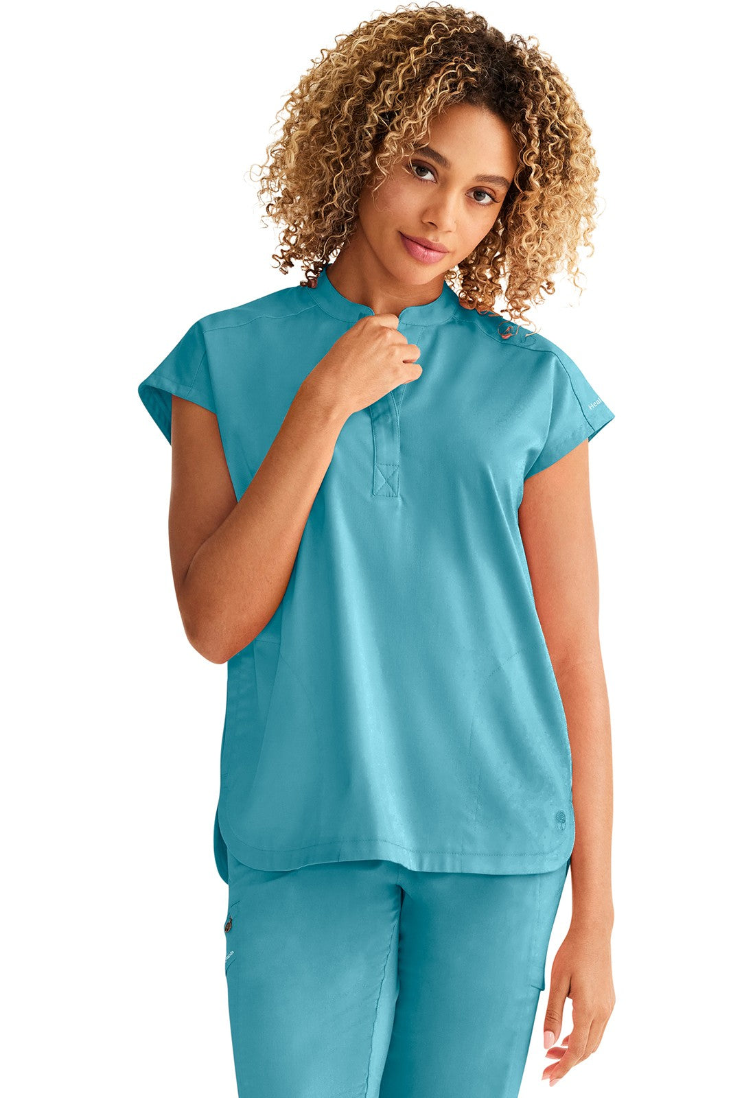 Women's 2-Pocket Journey Relaxed Fit Top - 2152 - Spectra Blue