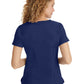 Women's 2-Pocket Jane Triple-Needle Stitching Top - 2167 - Navy