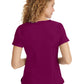 Women's 2-Pocket Jane Triple-Needle Stitching Top - 2167 - Wine