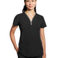 Women's 3-Pocket Sonia V-Neck Top - 2274 - Black