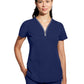 Women's 3-Pocket Sonia V-Neck Top - 2274 - Navy
