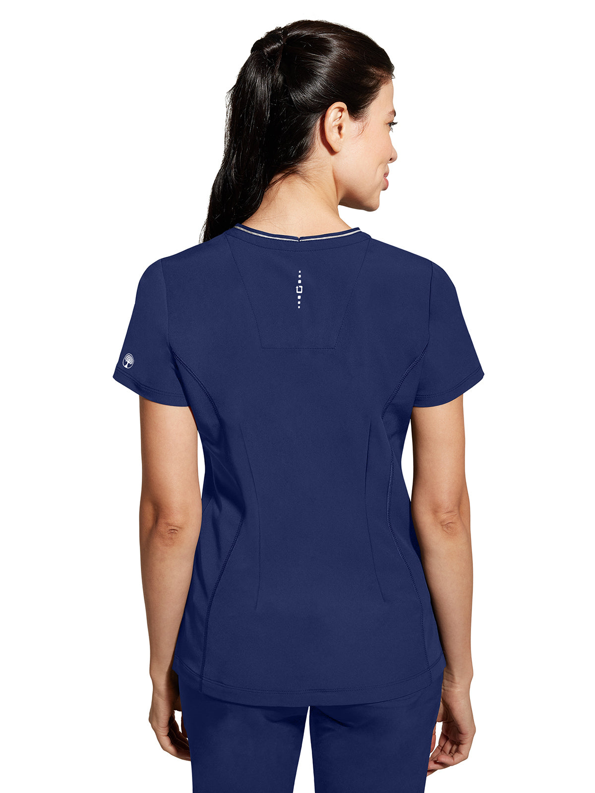 Women's 3-Pocket Sonia V-Neck Top - 2274 - Navy