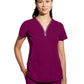 Women's 3-Pocket Sonia V-Neck Top - 2274 - Wine