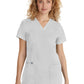 Women's 3-Pocket Jasmin Ribbon Trim Top - 2278 - White