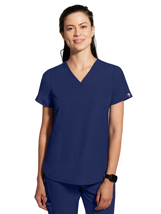 Women's 2-Pocket Skyler Moisture Wicking Top - 2285 - Navy