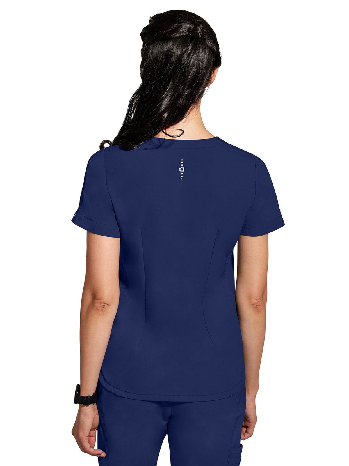 Women's 2-Pocket Skyler Moisture Wicking Top - 2285 - Navy