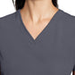 Women's 2-Pocket Skyler Moisture Wicking Top - 2285 - Pewter