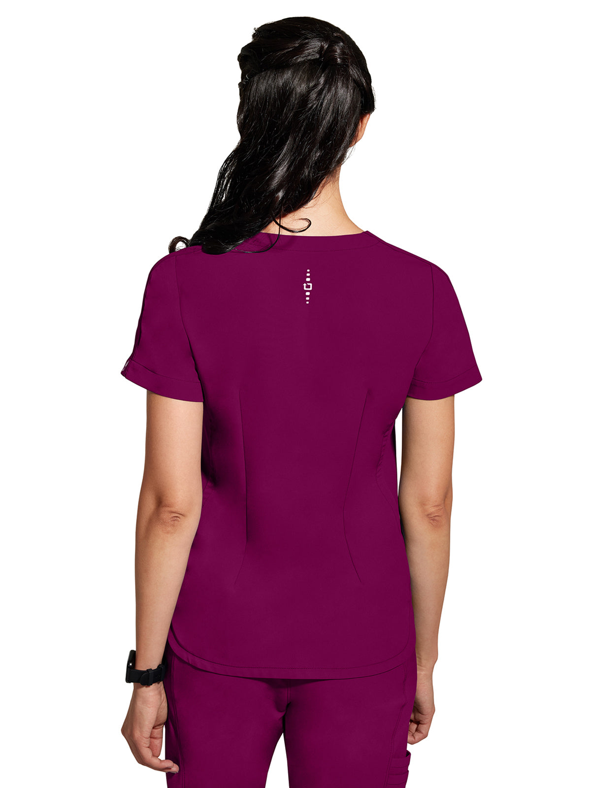 Women's 2-Pocket Skyler Moisture Wicking Top - 2285 - Wine