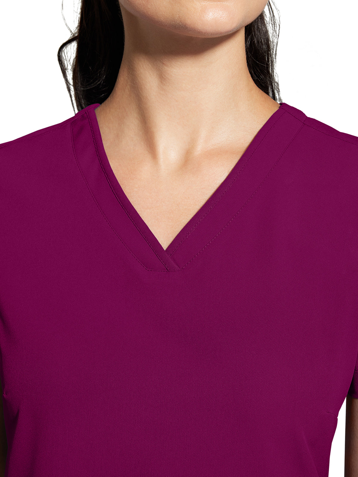 Women's 2-Pocket Skyler Moisture Wicking Top - 2285 - Wine