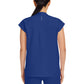 Women's 2-Pocket Sandy Mandarin Collar Top - 2286 - Galaxy Blue