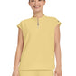 Women's 2-Pocket Sandy Mandarin Collar Top - 2286 - Sunray Yellow