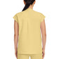 Women's 2-Pocket Sandy Mandarin Collar Top - 2286 - Sunray Yellow