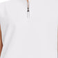 Women's 2-Pocket Sandy Mandarin Collar Top - 2286 - White